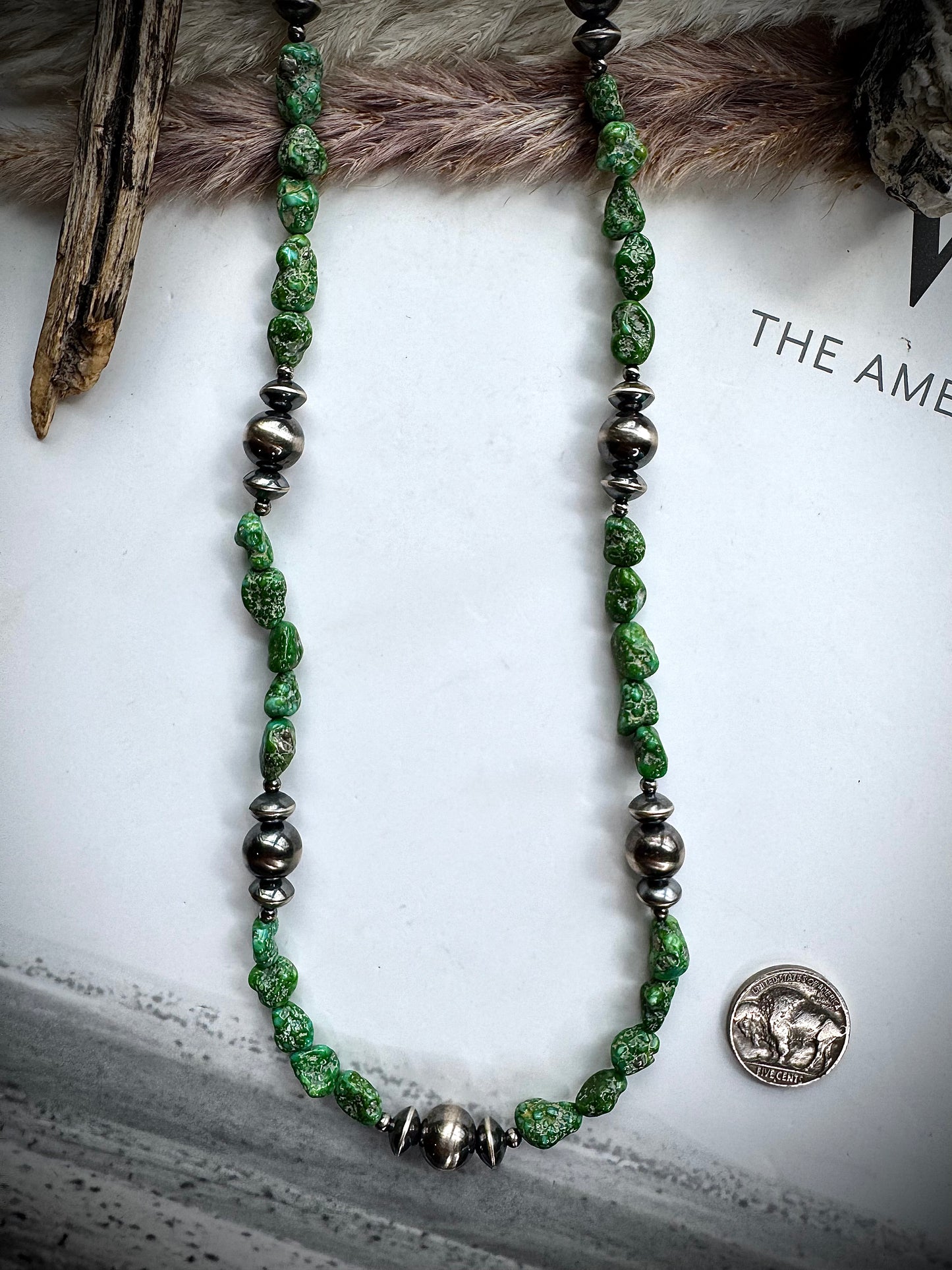29" Sonoran Gold Beaded Necklace