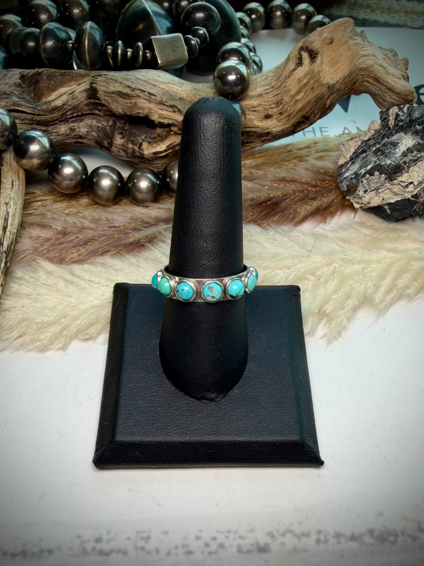 Infinity Turquoise Ring