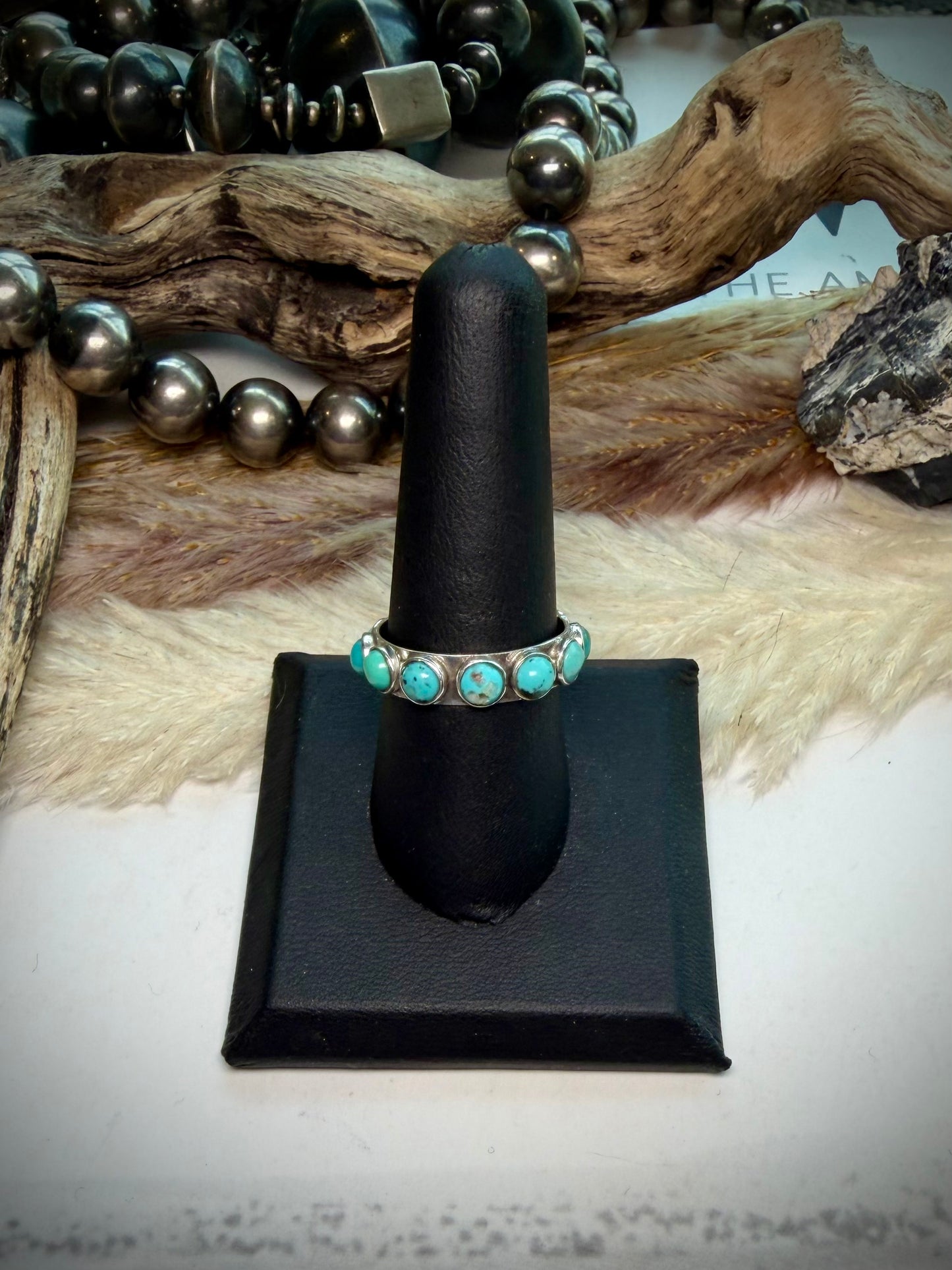 Infinity Turquoise Ring