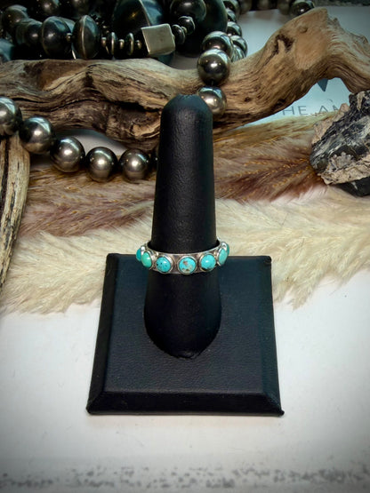 Infinity Turquoise Ring