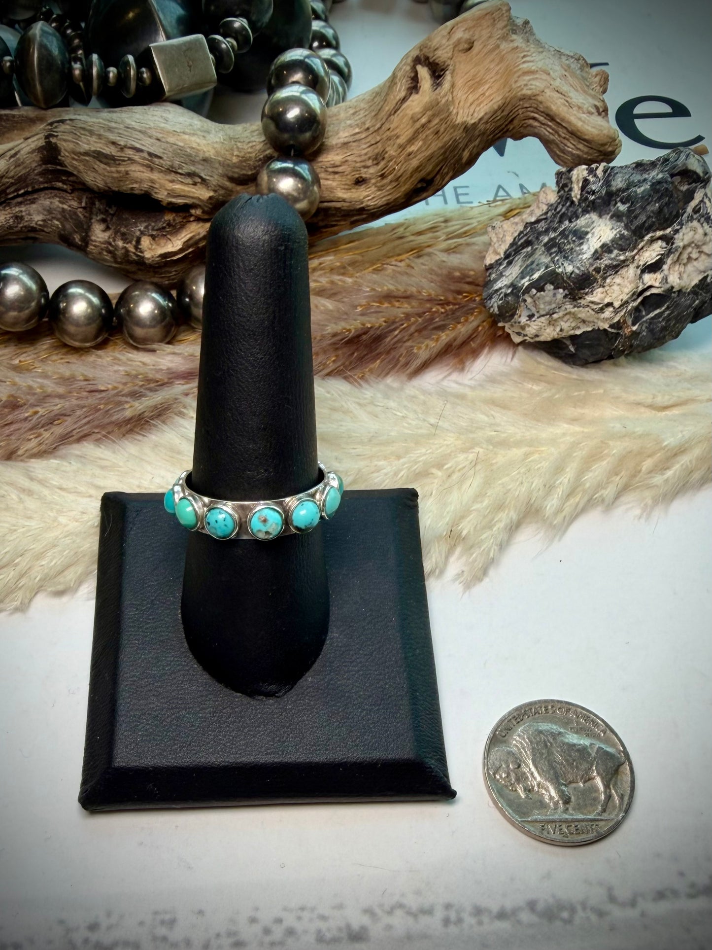 Infinity Turquoise Ring