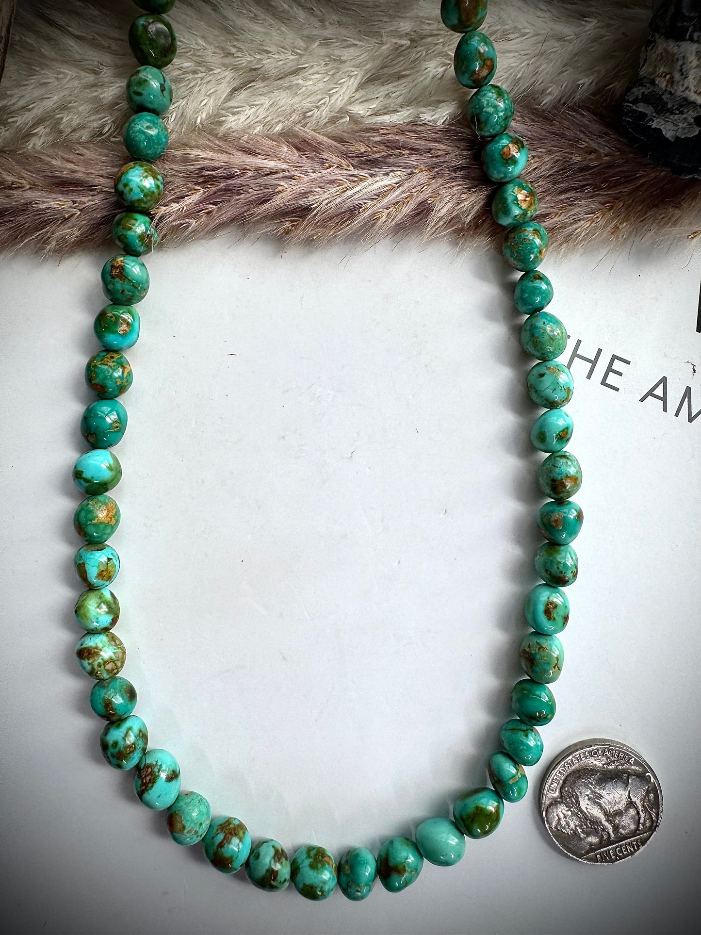 19" Sonoran Gold Bead Necklace