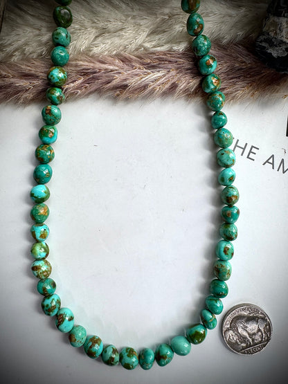 19" Sonoran Gold Bead Necklace