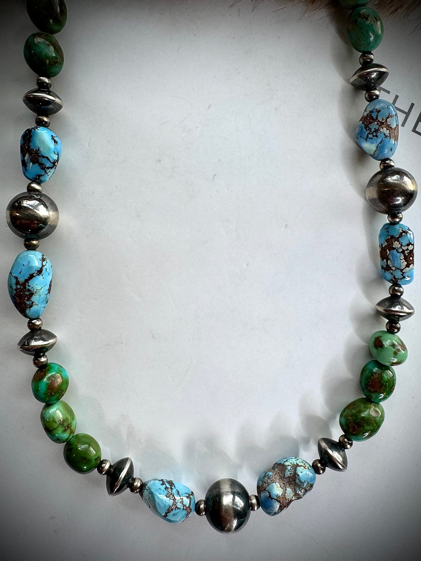 19" Sonoran Gold and Golden Hills Pearl, and Saucer Necklace