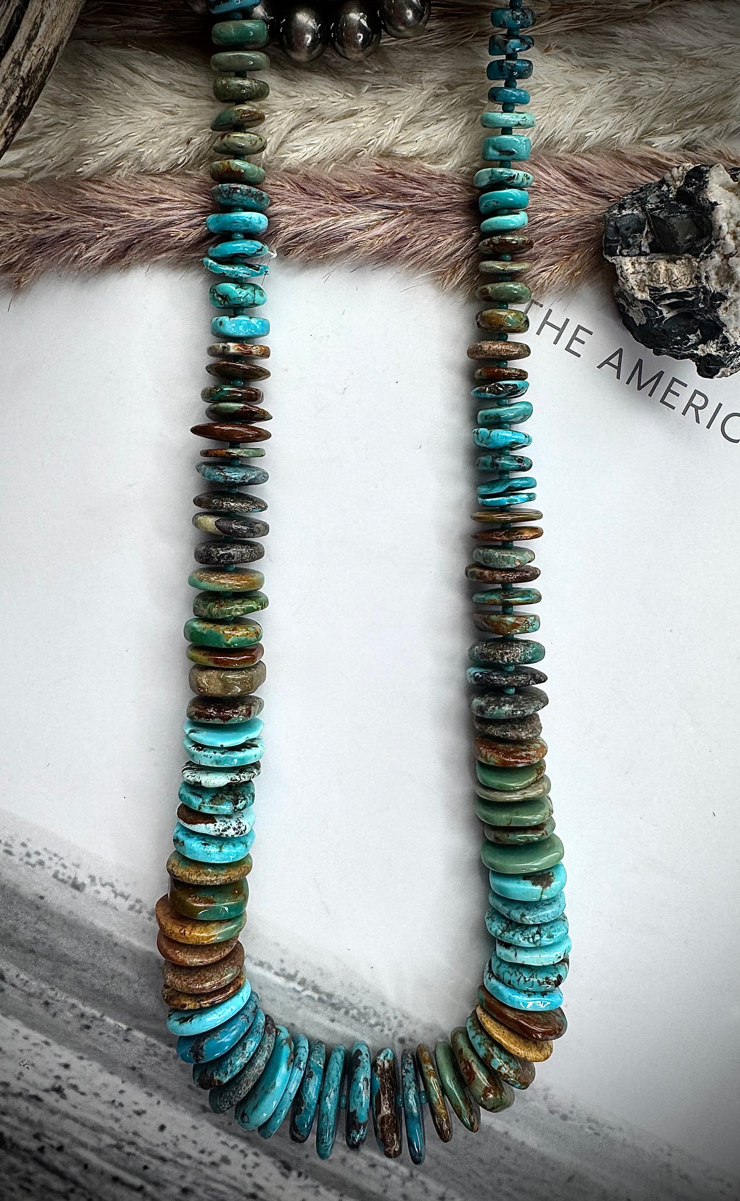 24" Graduated Turquoise Necklace