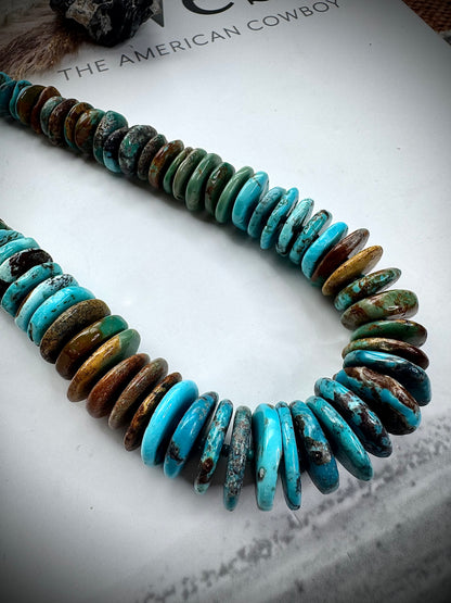24" Graduated Turquoise Necklace