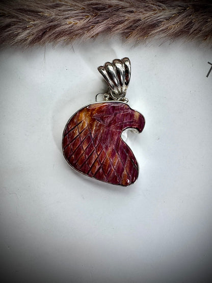 Stephen's Rising Eagle Pendant