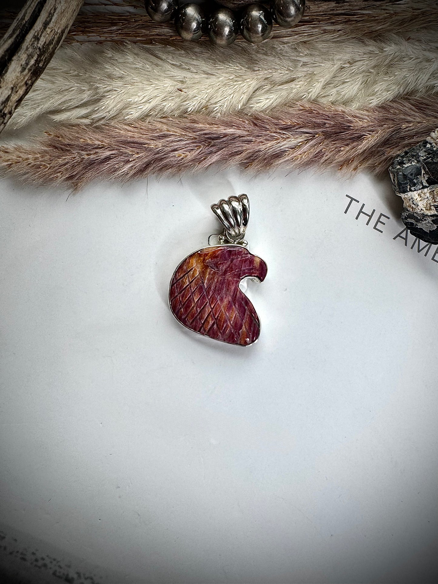 Stephen's Rising Eagle Pendant
