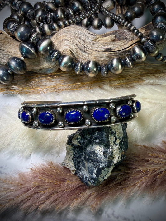 Reed Charley Lapis Cuff
