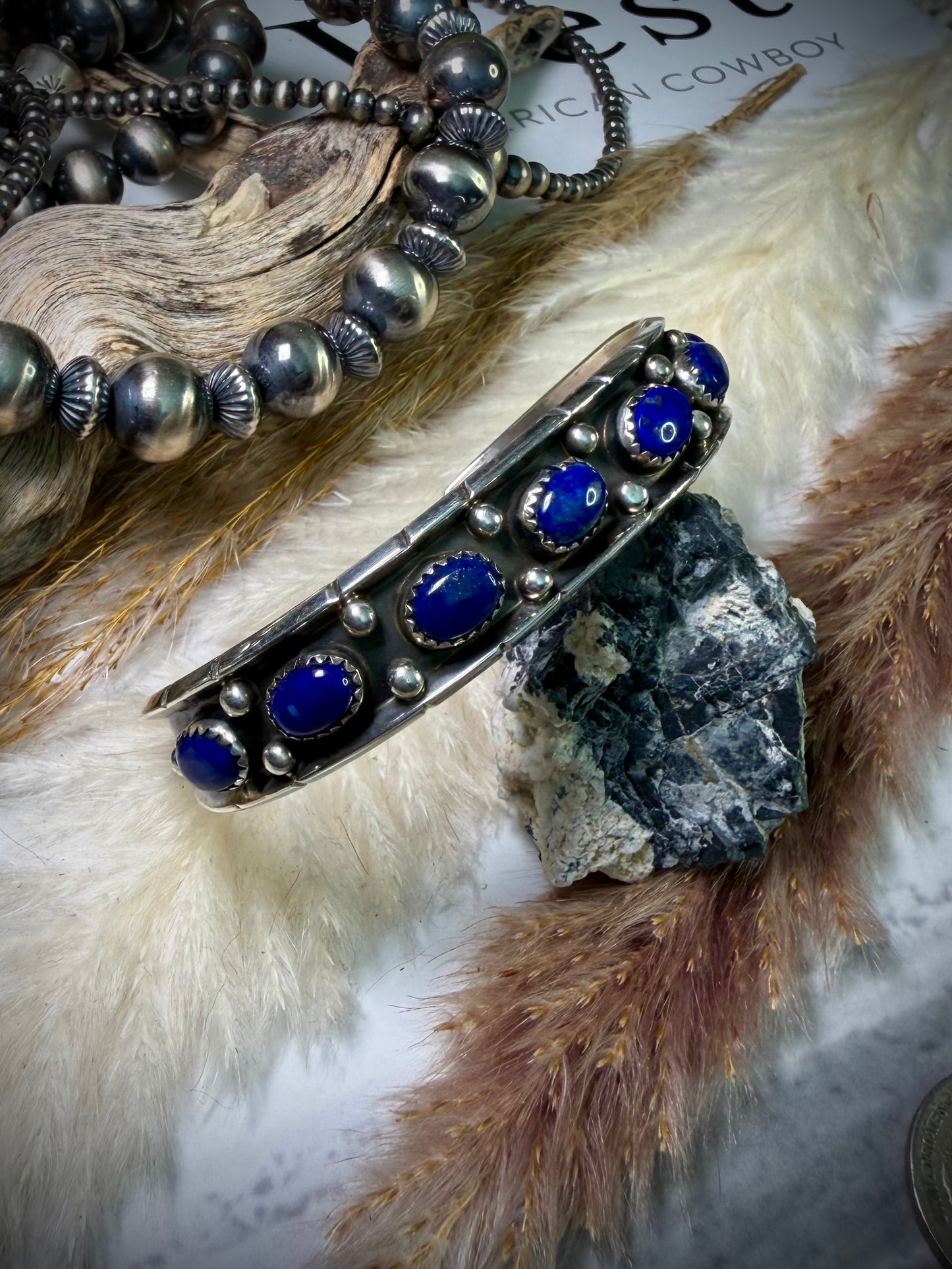 Reed Charley Lapis Cuff