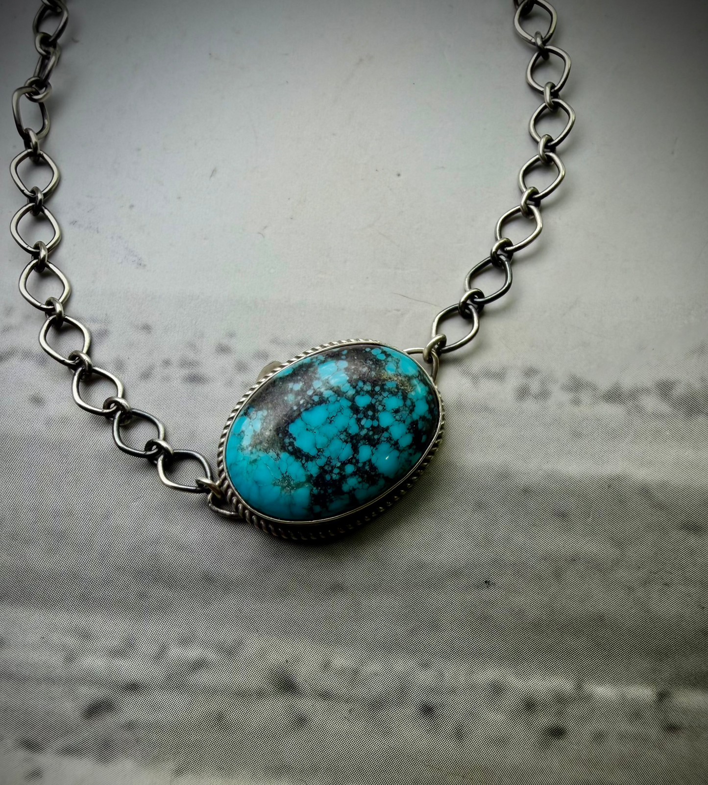 Blue Horizon Turquoise Link Bracelet