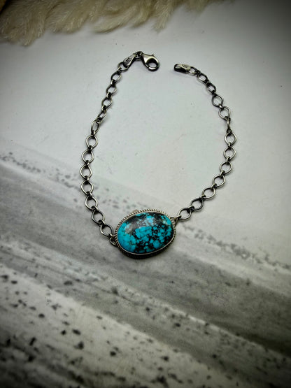 Blue Horizon Turquoise Link Bracelet