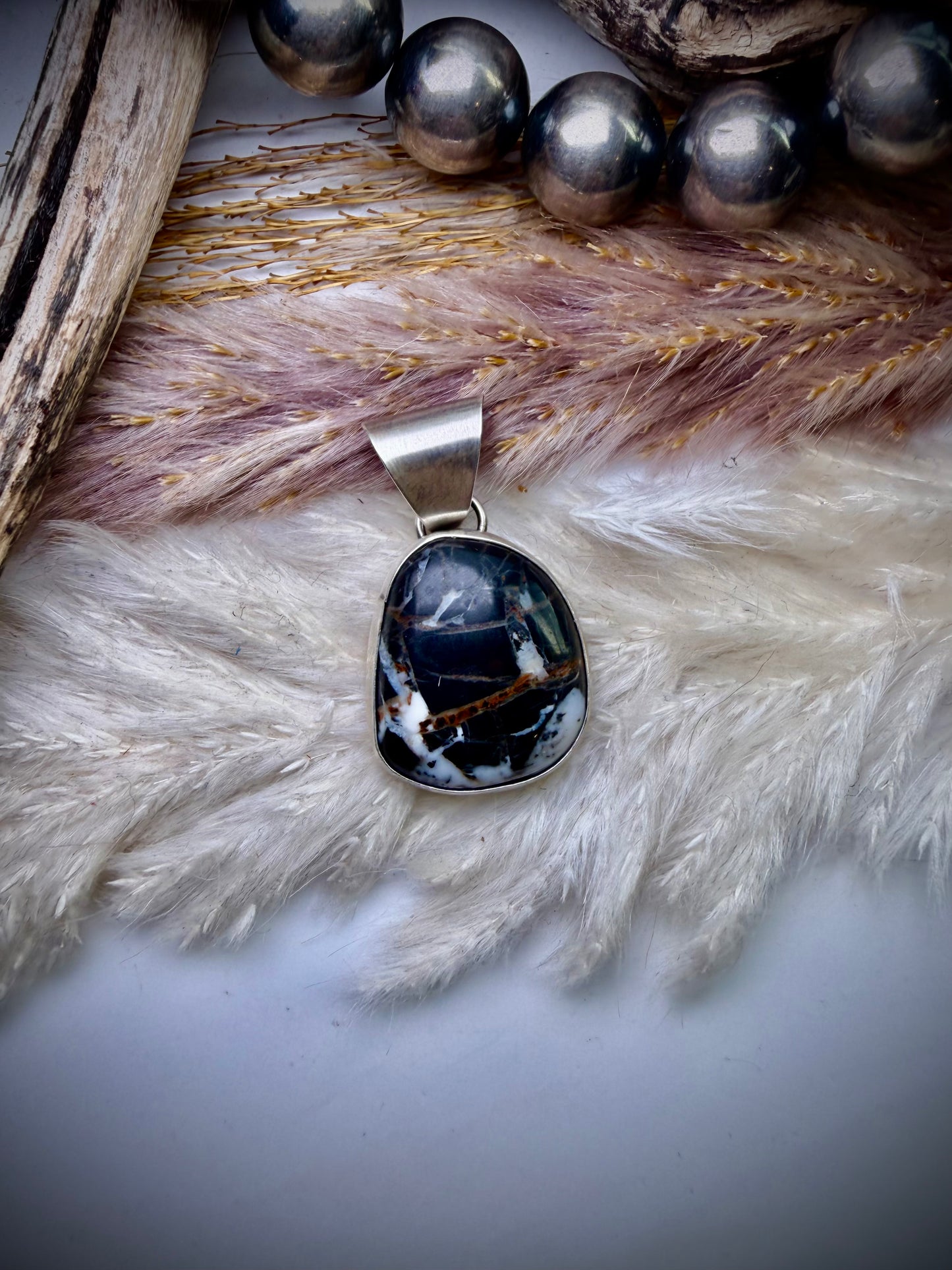 White Buffalo Pendant