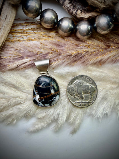 White Buffalo Pendant