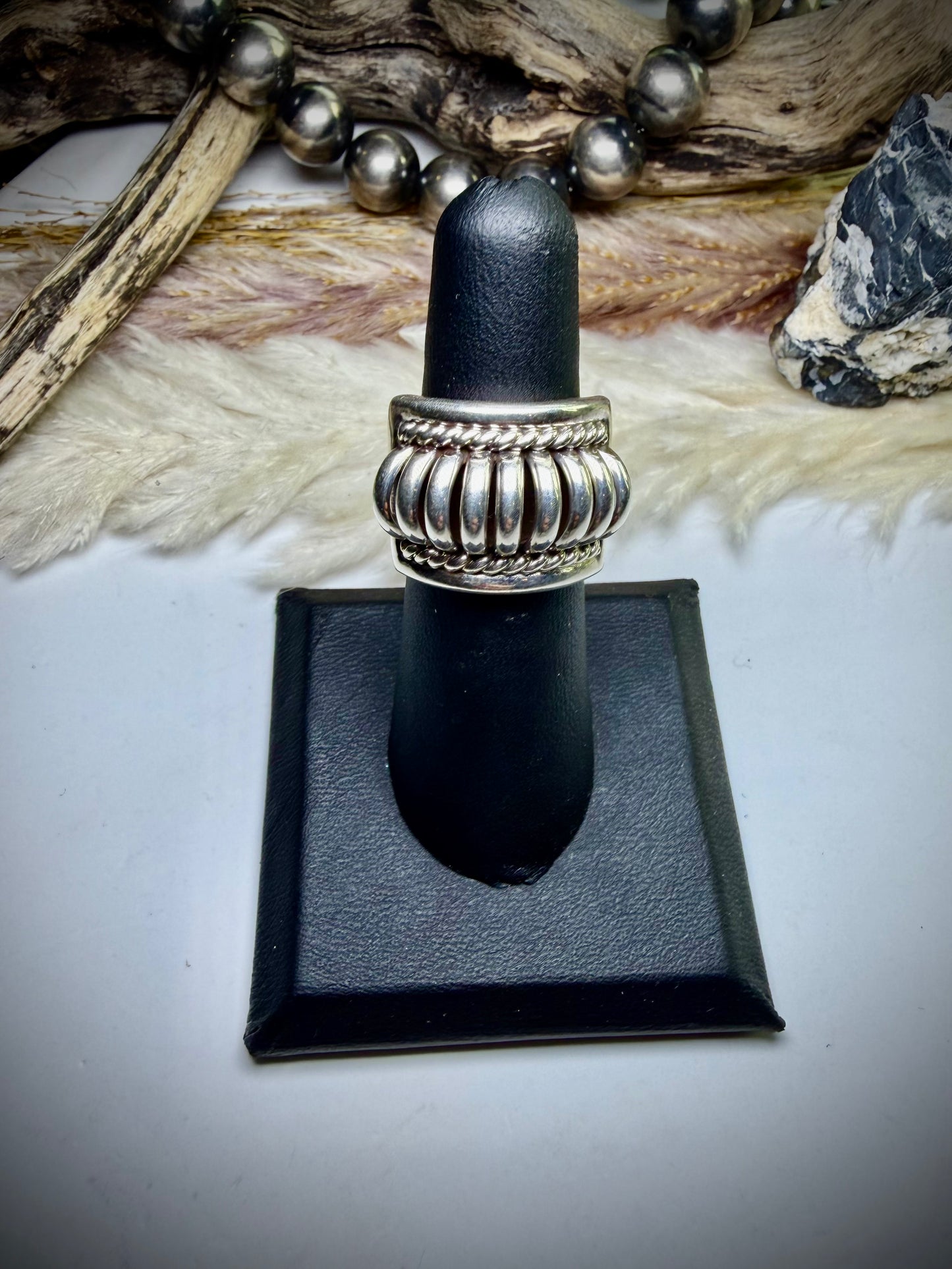 Ribbed Melon Ring by Thomas Charley