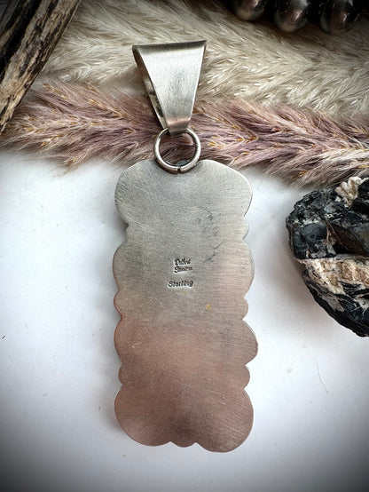 Multi Eight Stone Statement Pendant