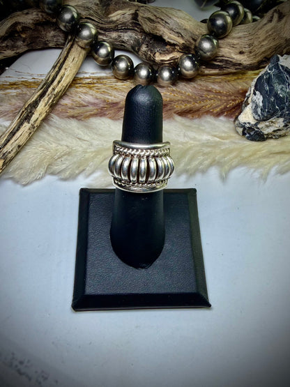 Ribbed Melon Ring by Thomas Charley