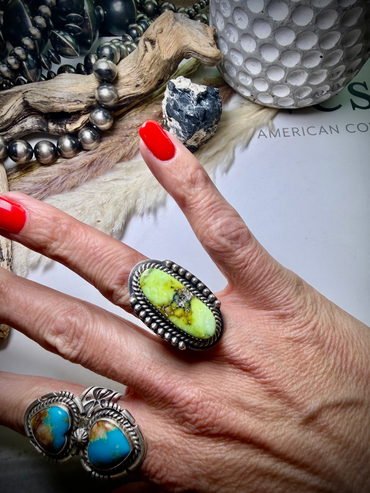 Adjustable Palomino Ring