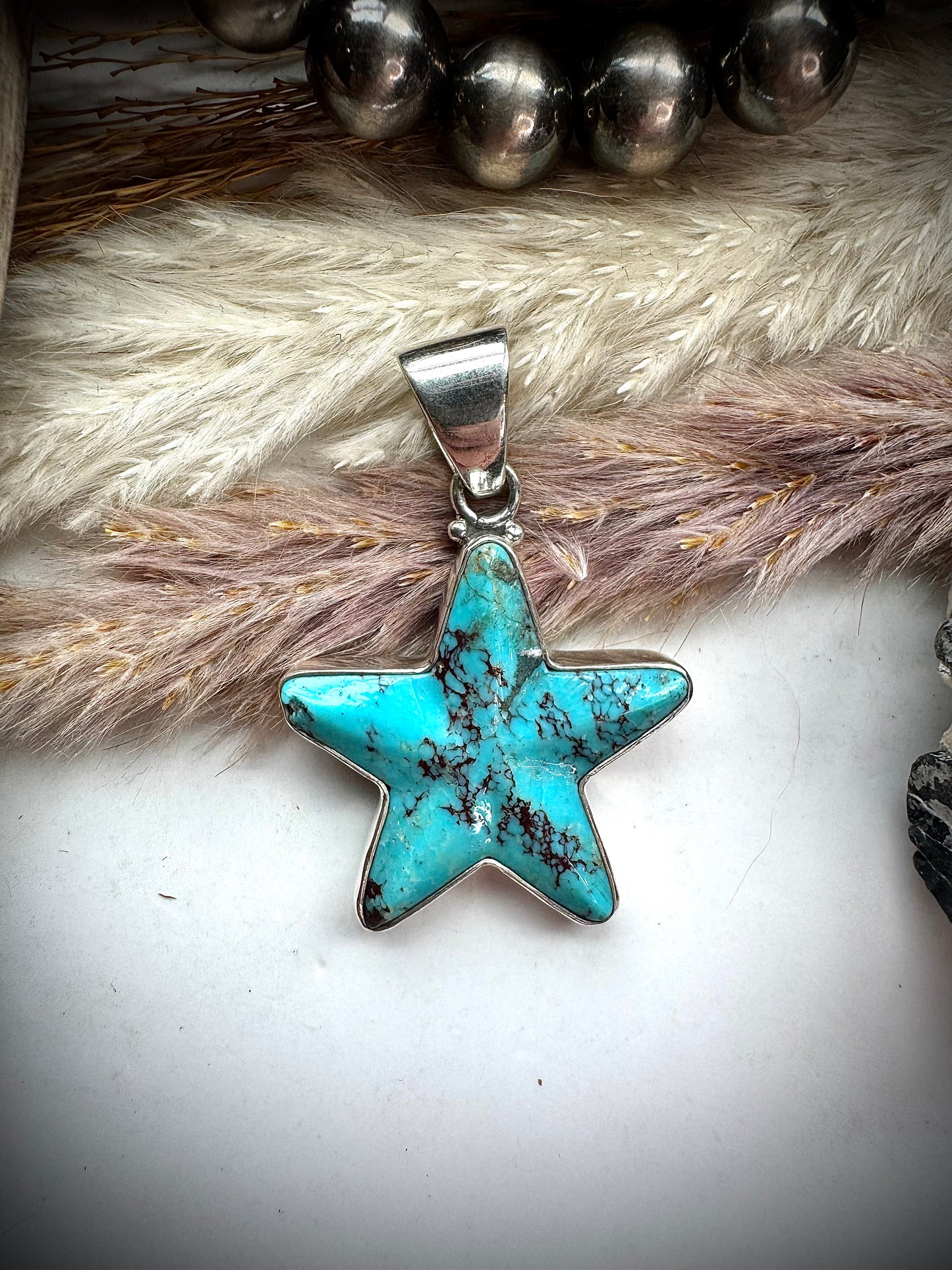 Prince Turquoise Star Pendant