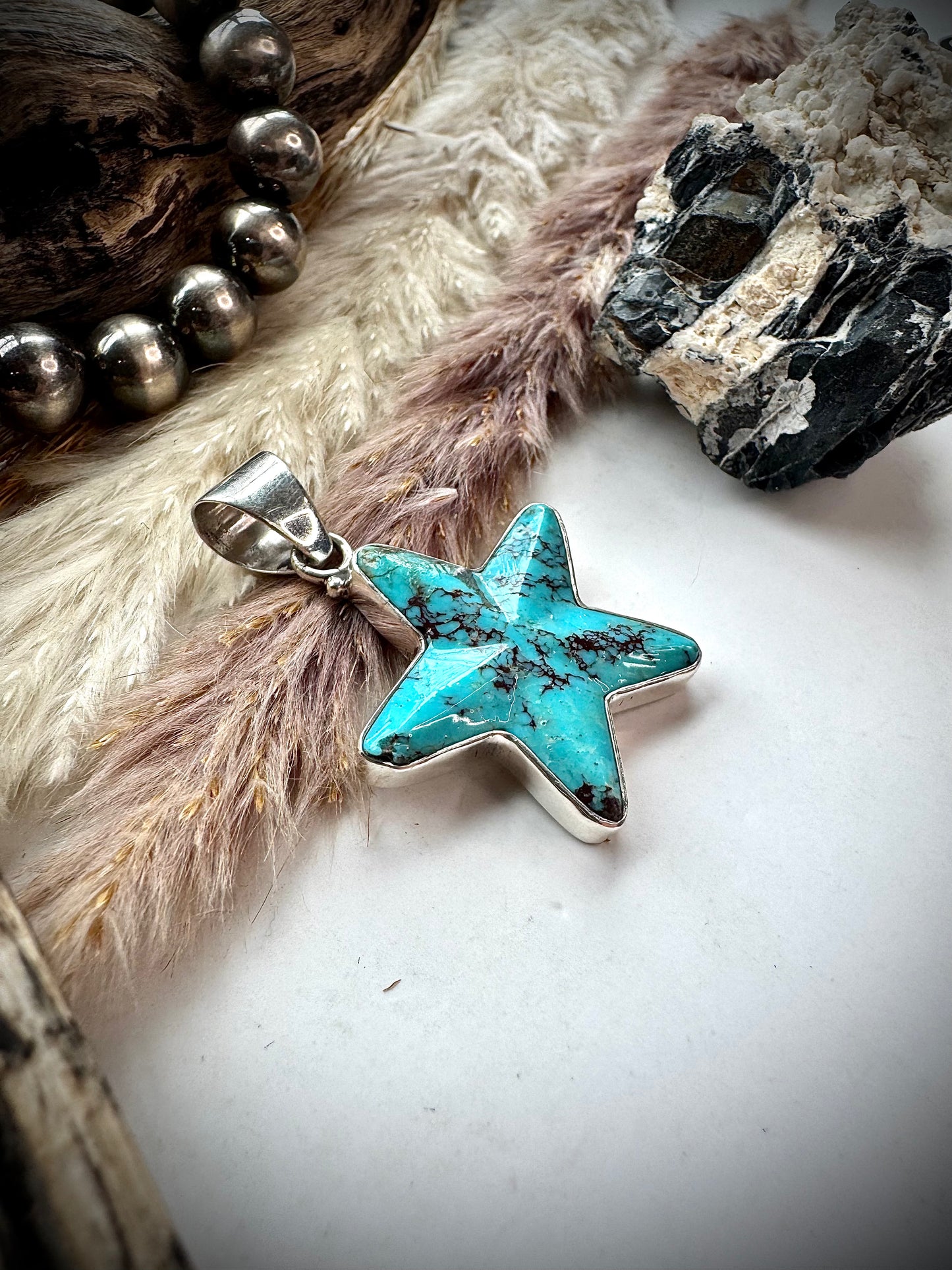 Prince Turquoise Star Pendant