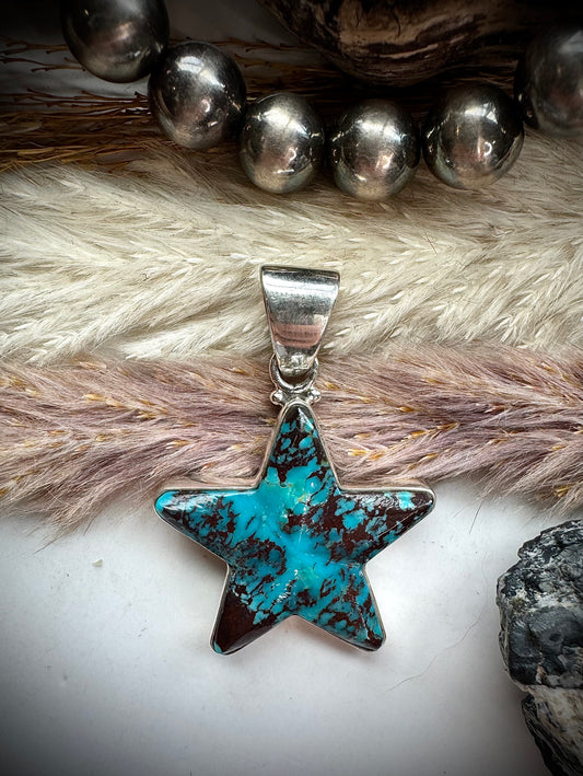 Turquoise Star Pendant
