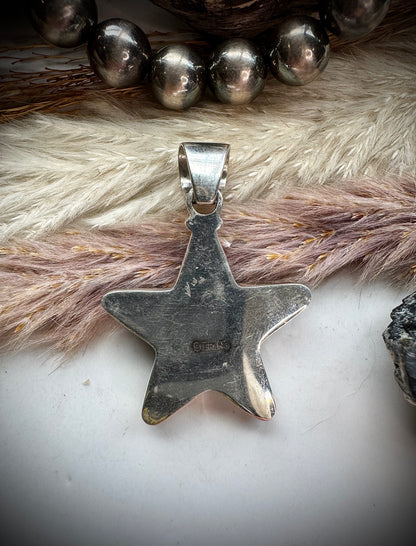Turquoise Star Pendant