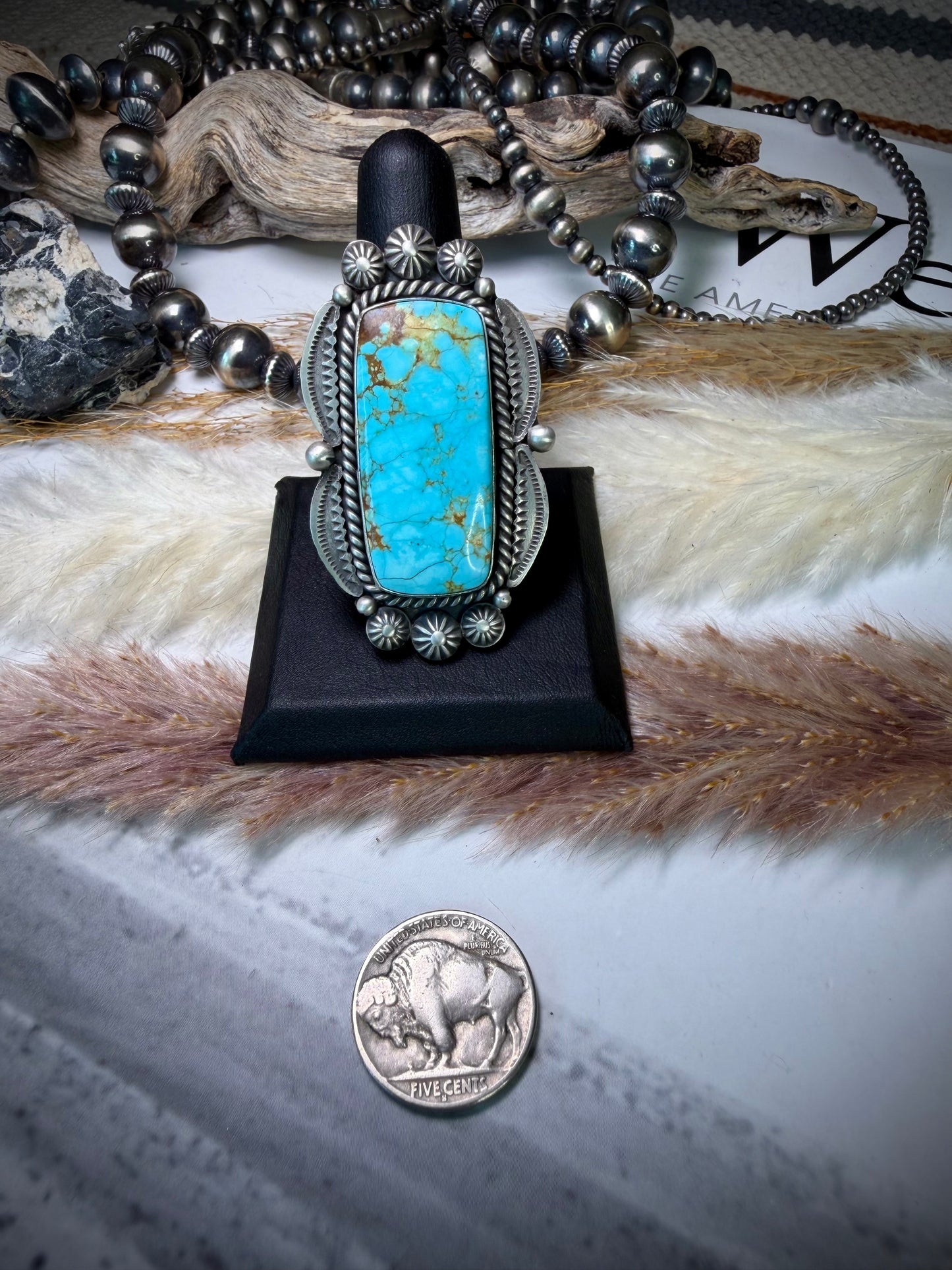 Michael Calladitto Mine 8 Ring sz 10 1/4