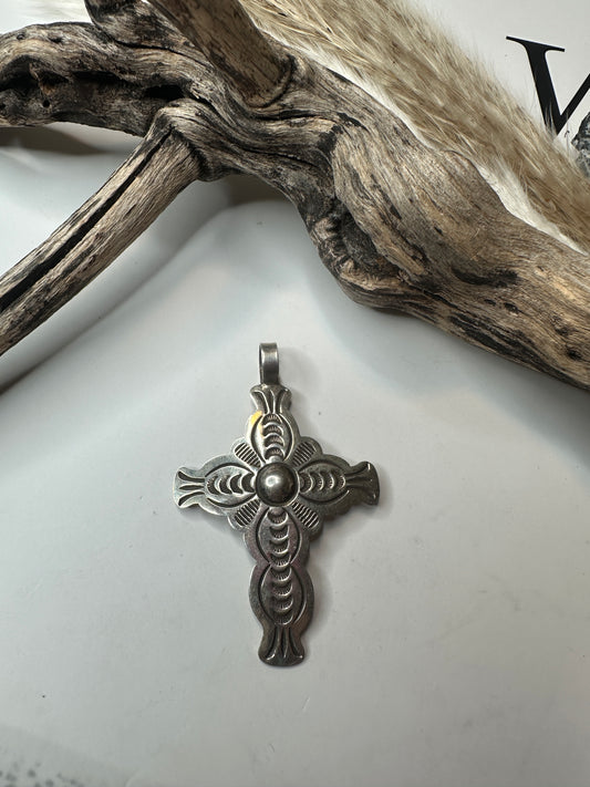 Small Engraved Cross