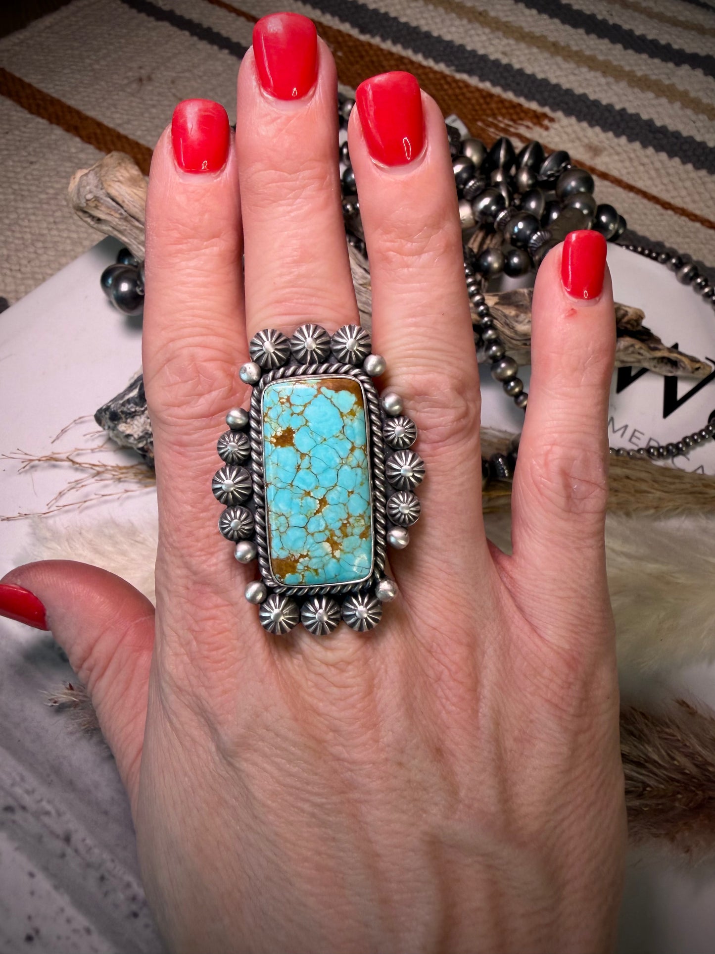 Michael Calladitto Mine 8 Ring sz 9 1/4