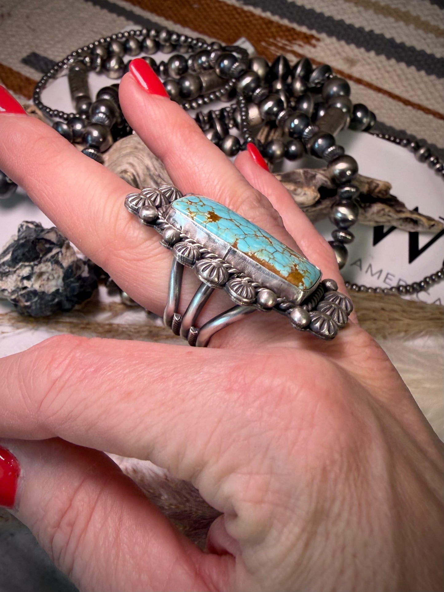 Michael Calladitto Mine 8 Ring sz 10 1/4