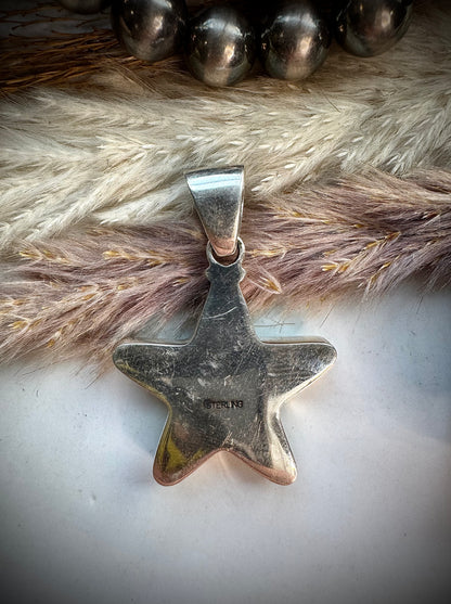 Turquoise Star Pendant