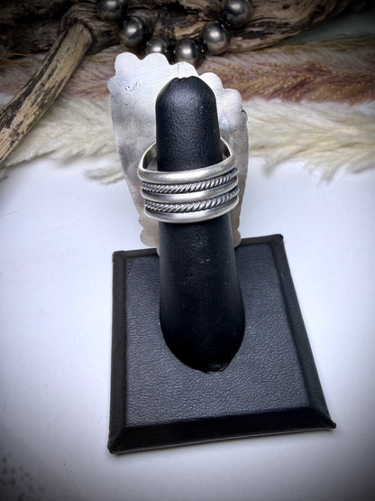 Mego's FAVE Michael Calladitto Mine #8 Ring- Size 8
