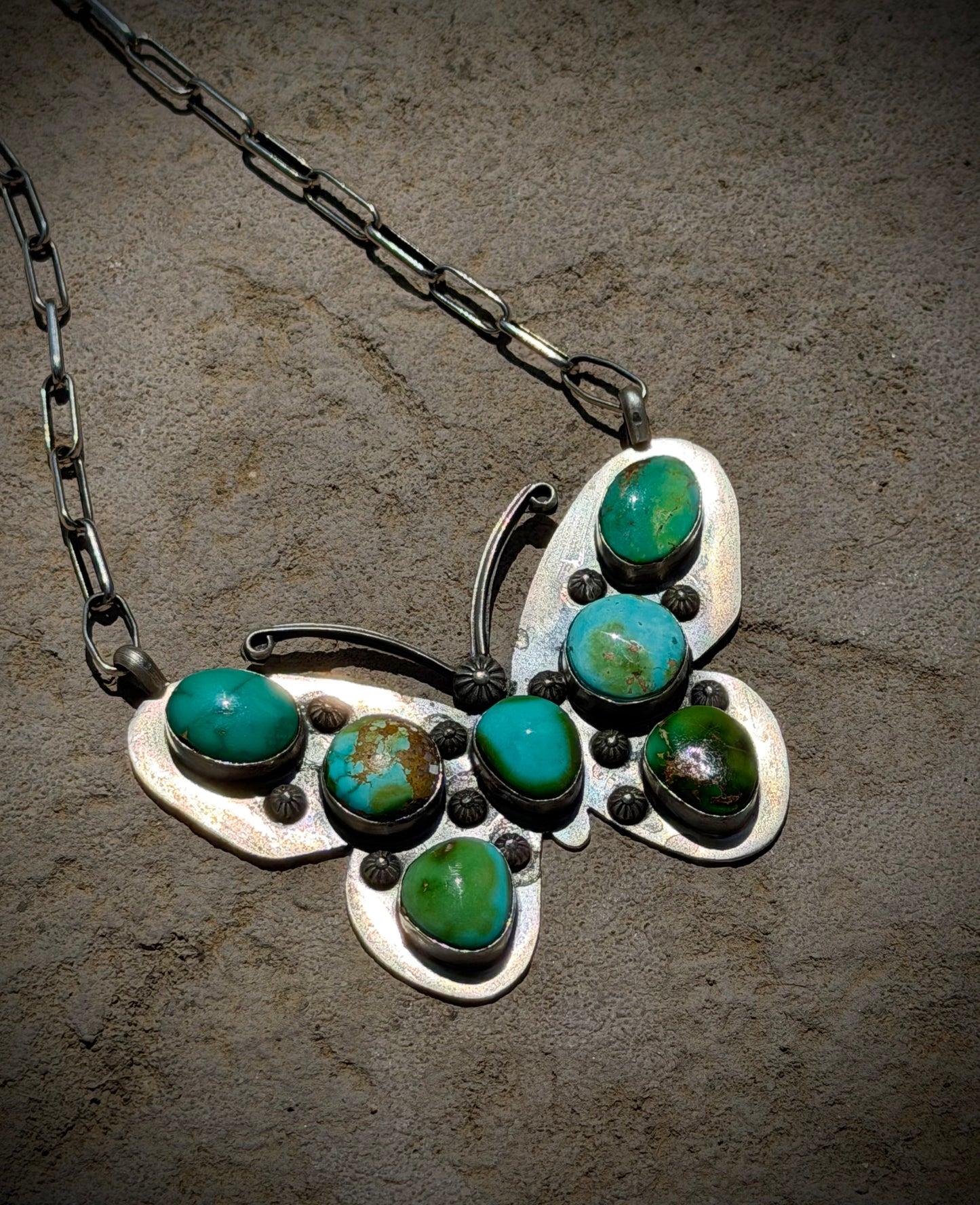 Sonoran Gold Butterfly Necklace
