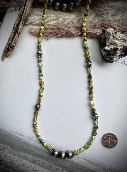 22" Palomino & Pearl Necklace