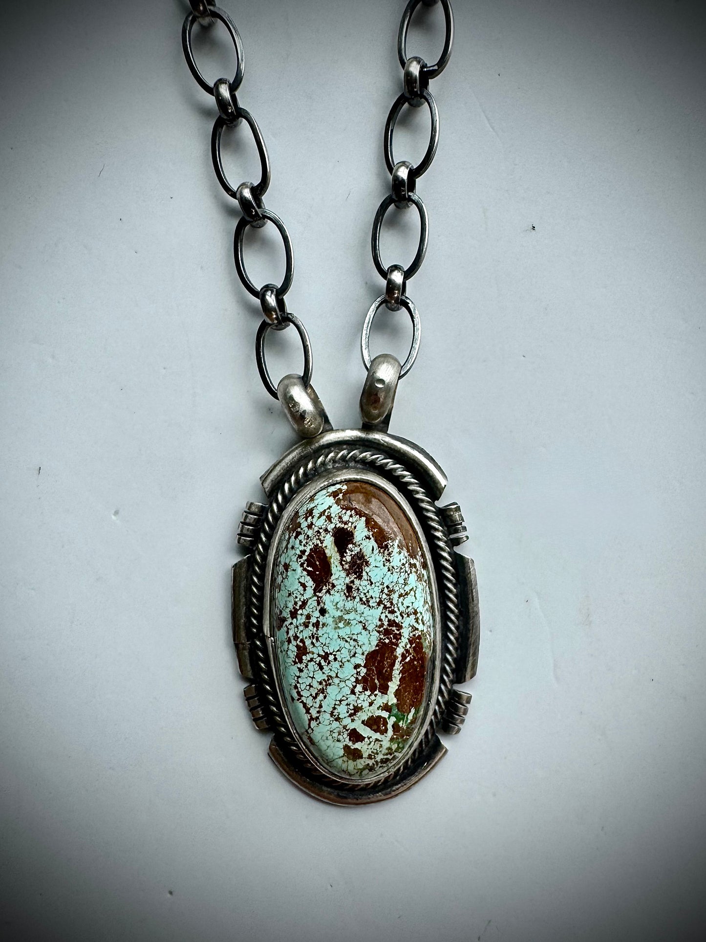 Iron Mountain Turquoise Necklace