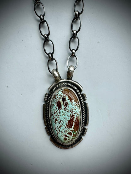 Iron Mountain Turquoise Necklace