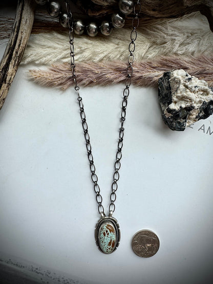 Iron Mountain Turquoise Necklace