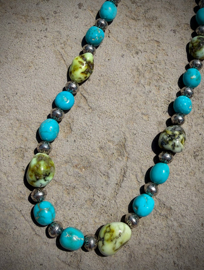 Palomino Rocks Necklace 19"
