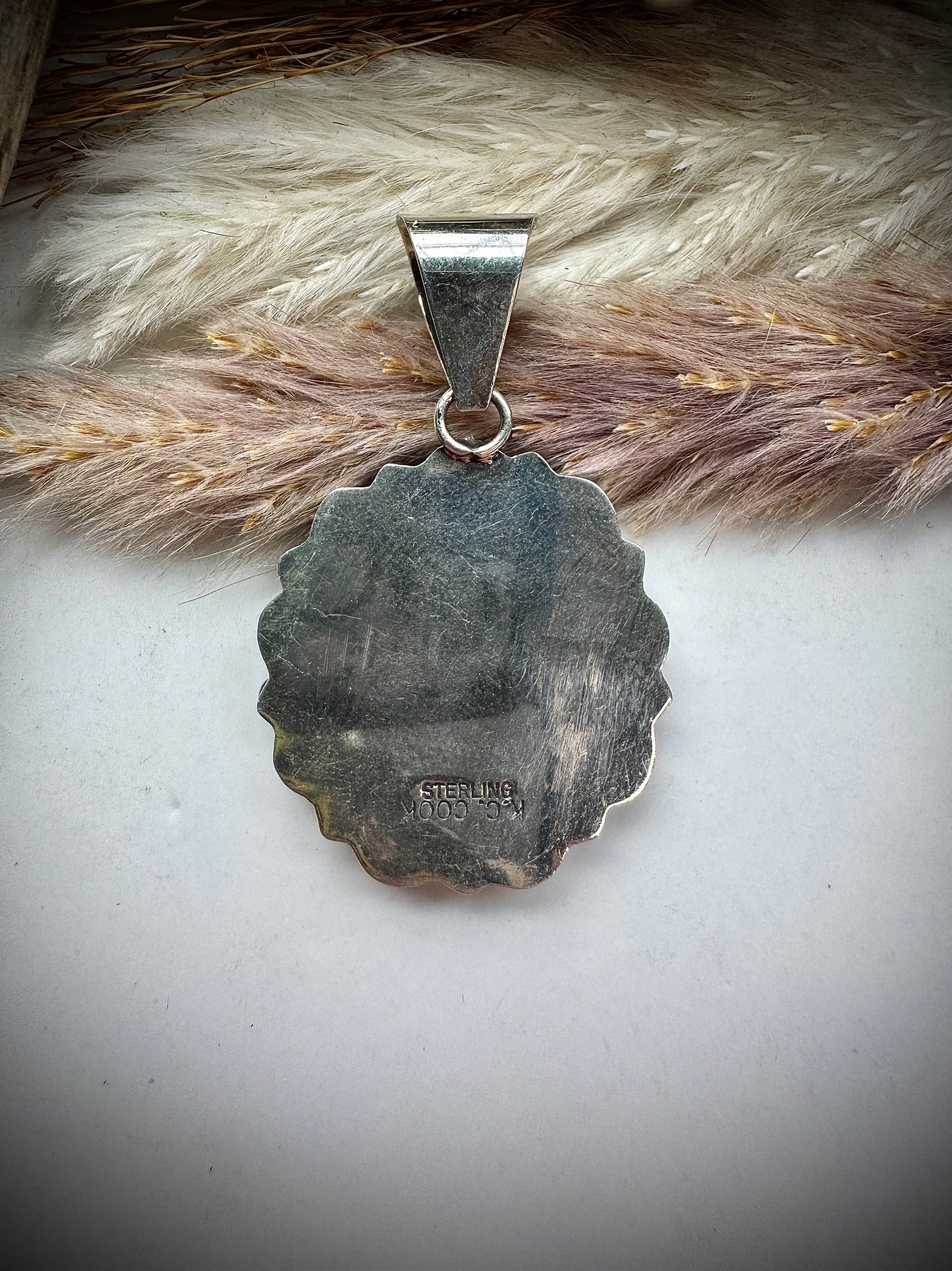 Sleeping Beauty Cluster Pendant