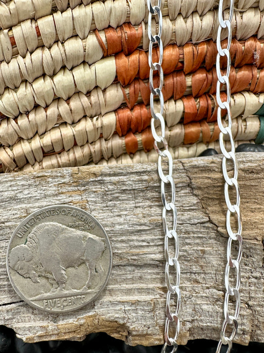 3.1mm Long Curb Chain