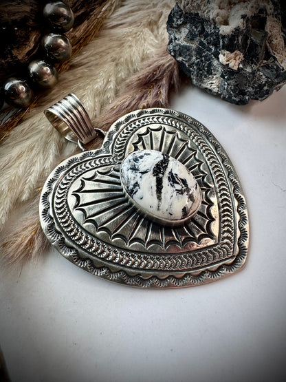 June Delgarito Heart Pendant