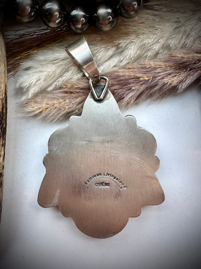 Whitewater Turquoise Pendant