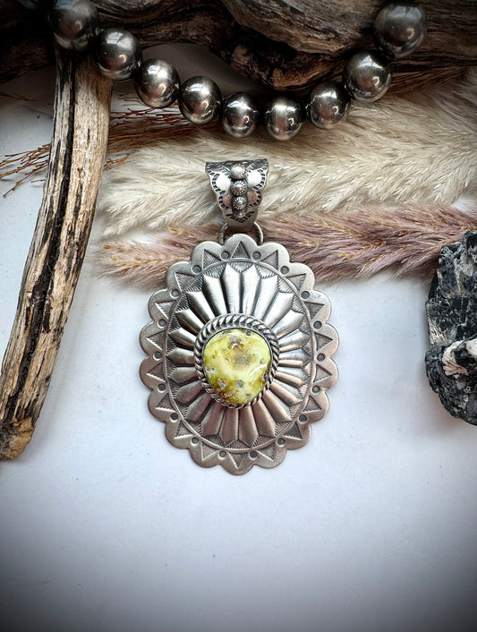 Palomino Concho Pendant