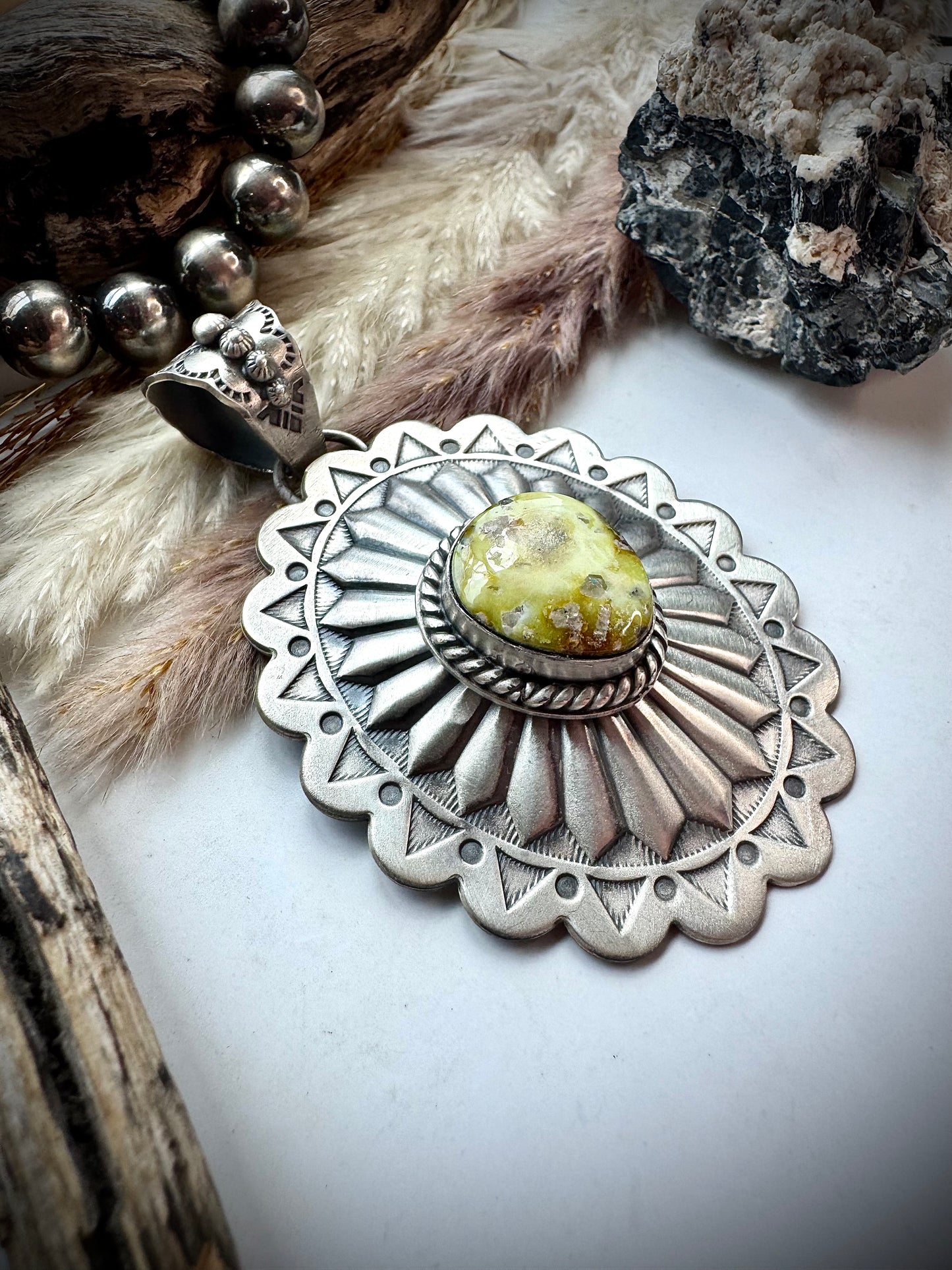 Palomino Concho Pendant