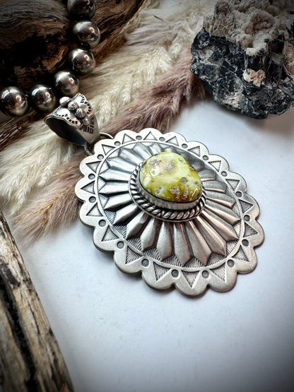Palomino Concho Pendant