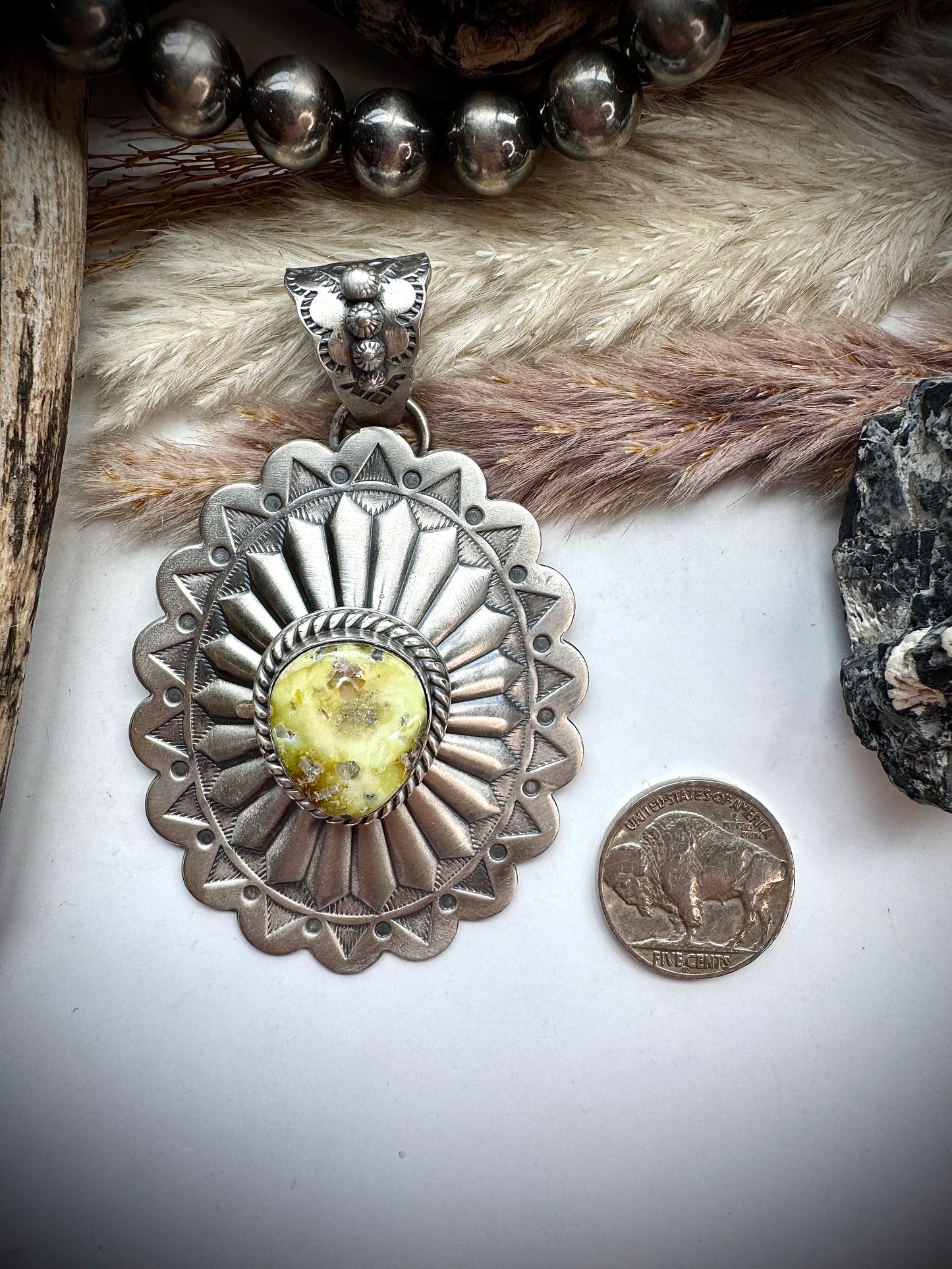 Palomino Concho Pendant