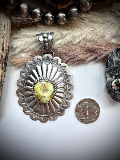 Palomino Concho Pendant