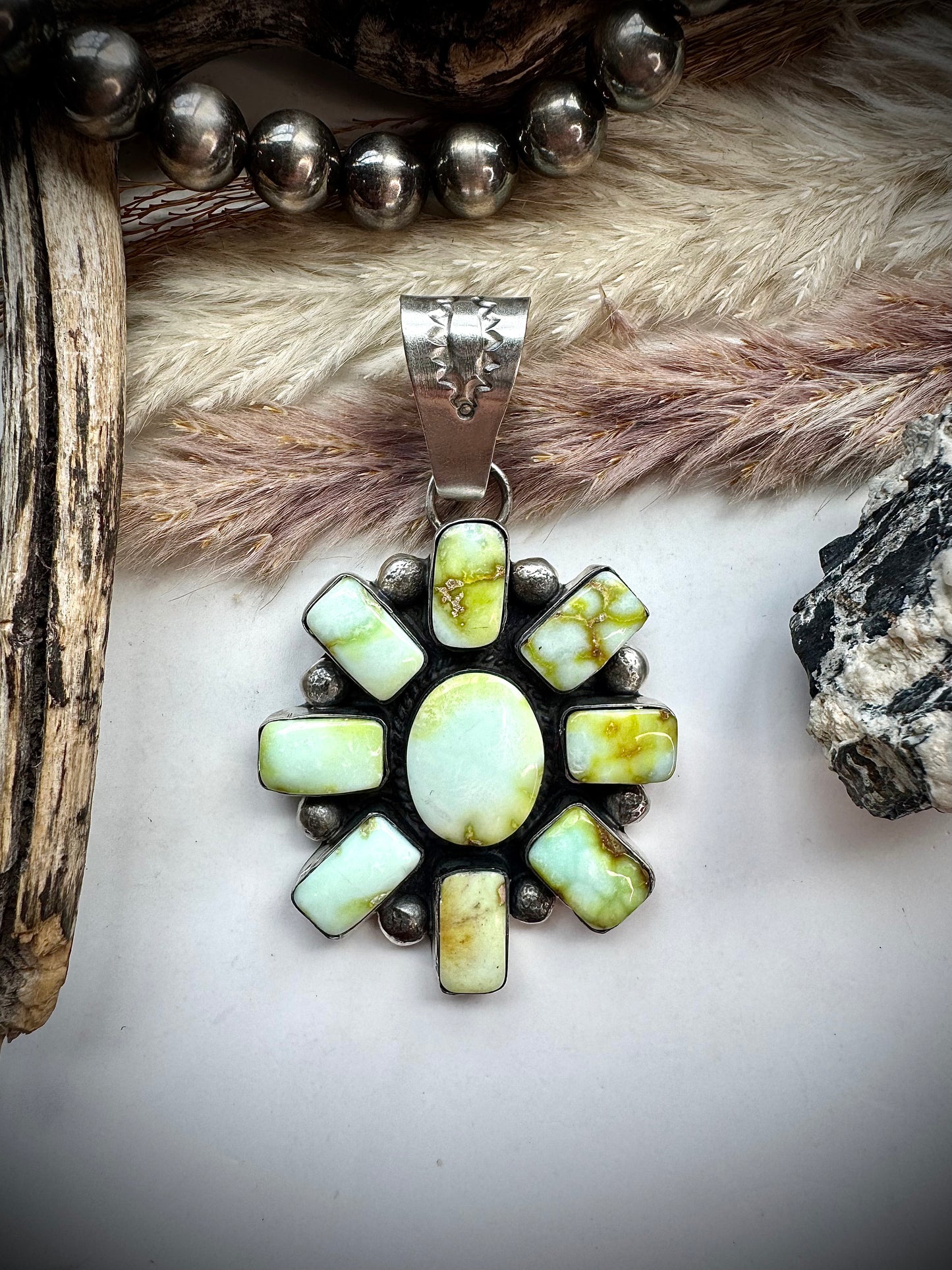 Palomino Cluster Pendant by Thompson Piaso