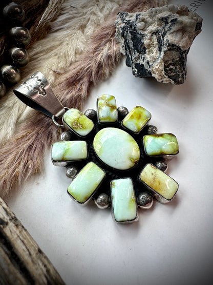 Palomino Cluster Pendant by Thompson Piaso
