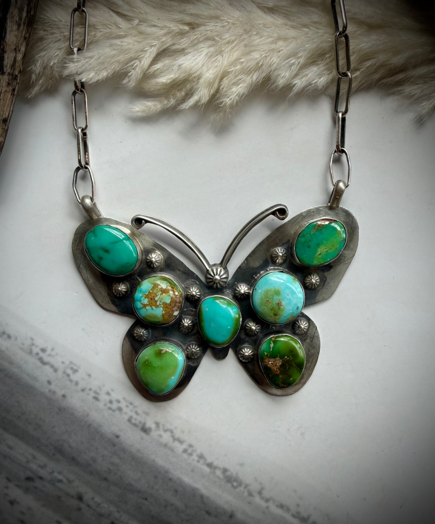 Sonoran Gold Butterfly Necklace
